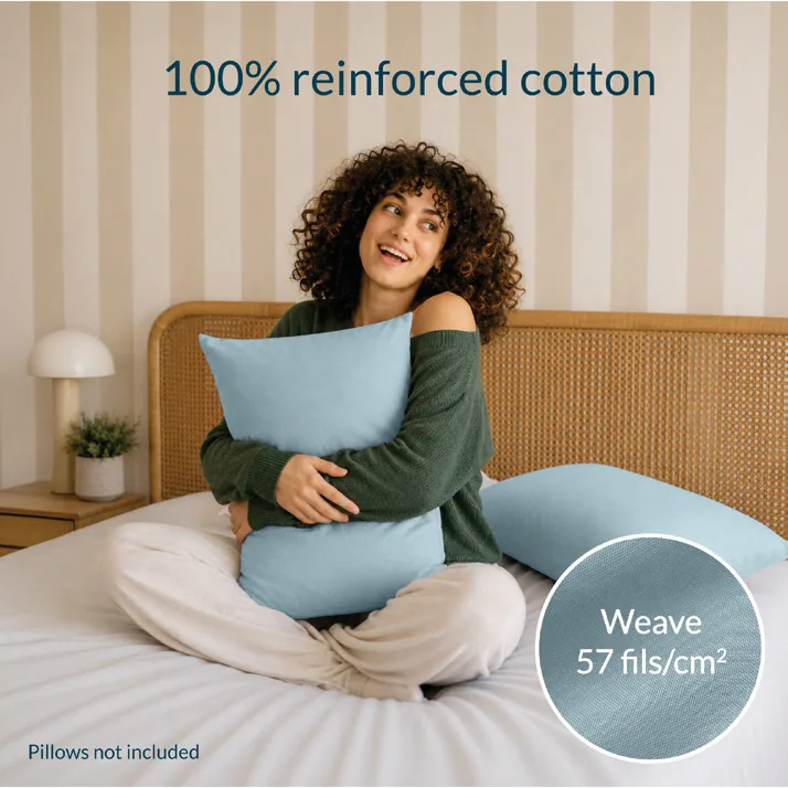 Twinzen Amazon listing image 3: pillowcases styled in the brand palette.